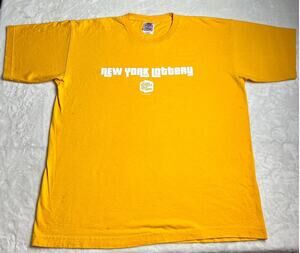 New York Lottery Price is Right Yellow Bayside T-shirt size large
